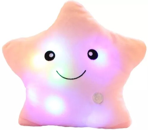 Peluche De Estrella Luz Led